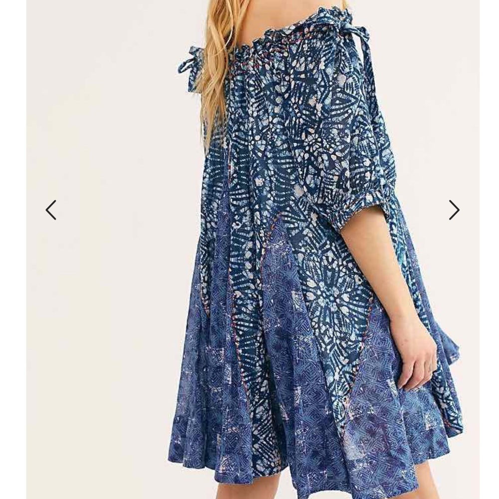 NWT FREE PEOPLE JET SET MINI DRESS SIZE XS Z101-20 - Picture 2 of 4